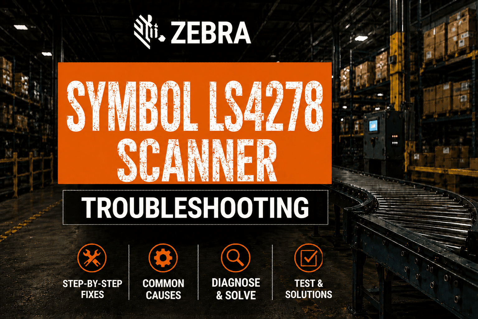 Symbol LS4278 Scanner Repair & Troubleshooting